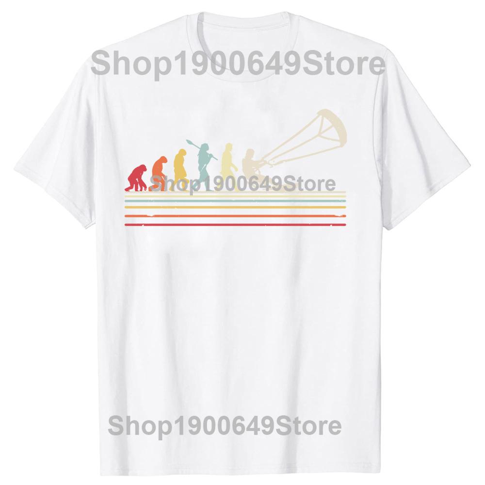 Funny Kitesurf T Shirt Kite Surfing Evolution Kite Boarding 3D Printed T Shirt Cotton Man Top TShirts 3D Printed Hot Sale