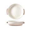 ZISIZ Round Ceramic Baking & Serving Plate