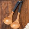 Multi Function Non Stick Wooden Turners Ladle Household Non-slip Stir-fry Utensils for Kitchen Long Handled Eco Cooking Gadgets