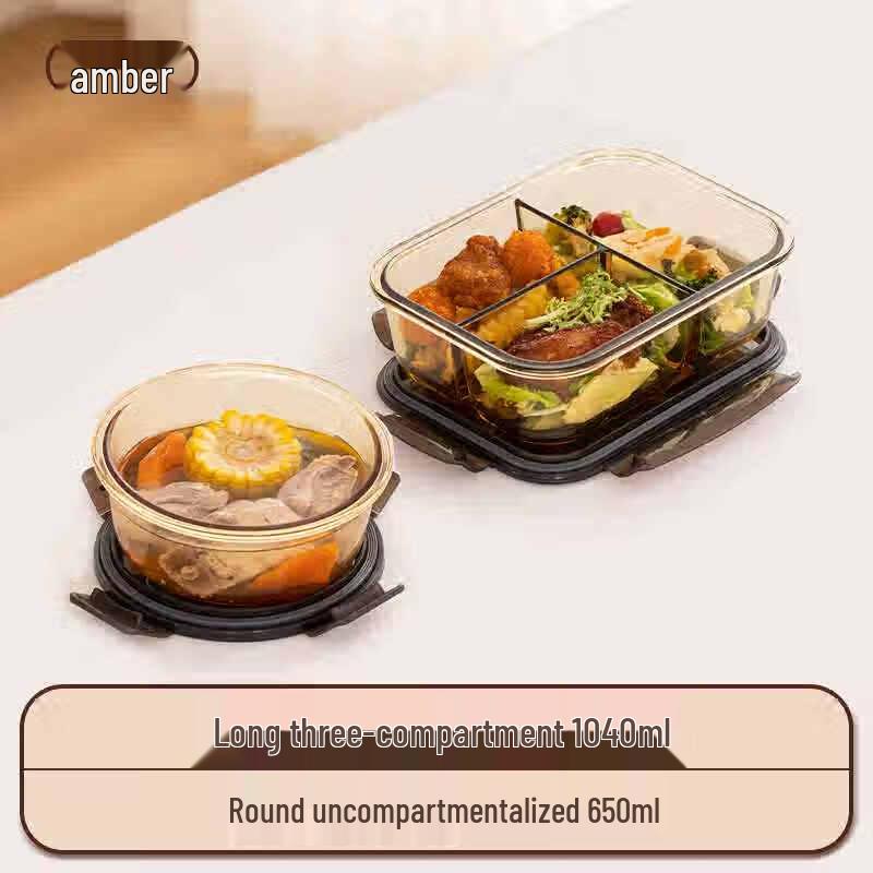 Набор контейнеров для хранения продуктов из боросиликатного стекла