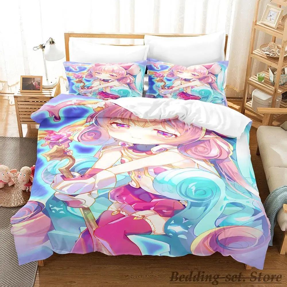 Pink Neneka Bedding Set Single Twin Full Queen King Size Bed Set Adult Kid Bedroom Duvetcover Sets Anime Parure De Lit Bed