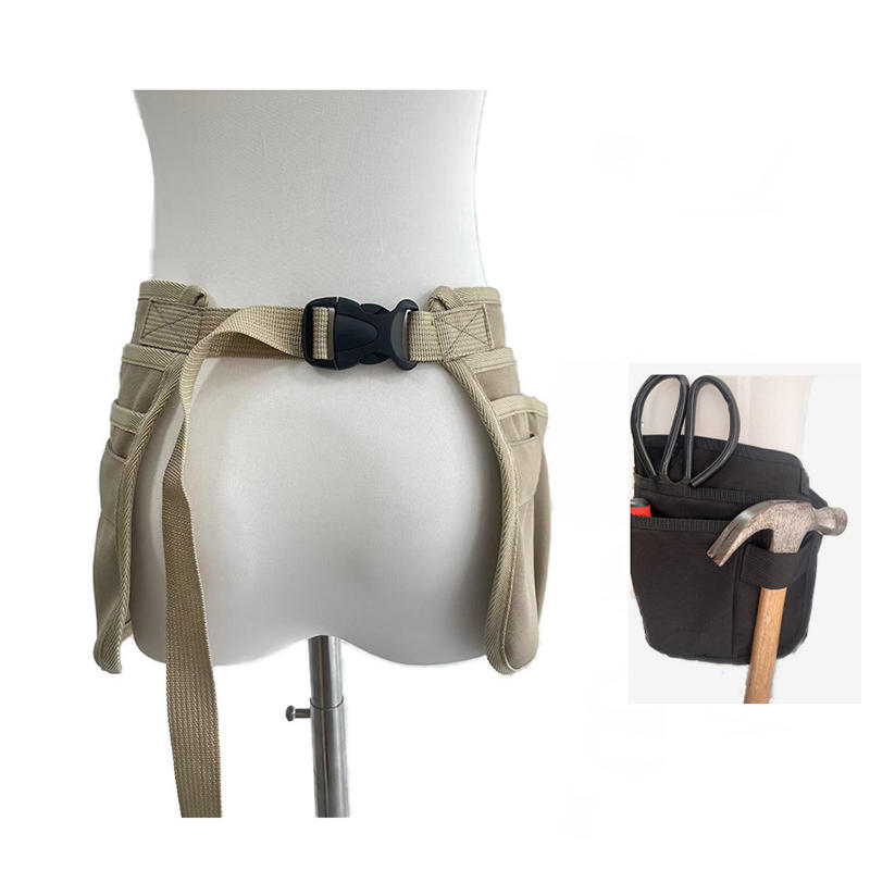 Mehrzweck Werkzeuggürtel Mehrfachtaschen Hüfttasche Herren Zimmerleute Elektriker Gartenarbeit Arbeit Langlebig Verstellbar Großes Fassungsvermögen Werkzeugtasche