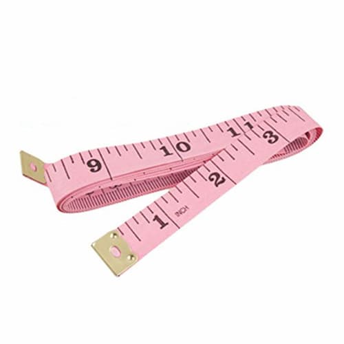 uxcell Soft Tape Measure, Sewing Tailor's Ruler, 150cm/60 inch, Pink, Portable, Soft Plastic