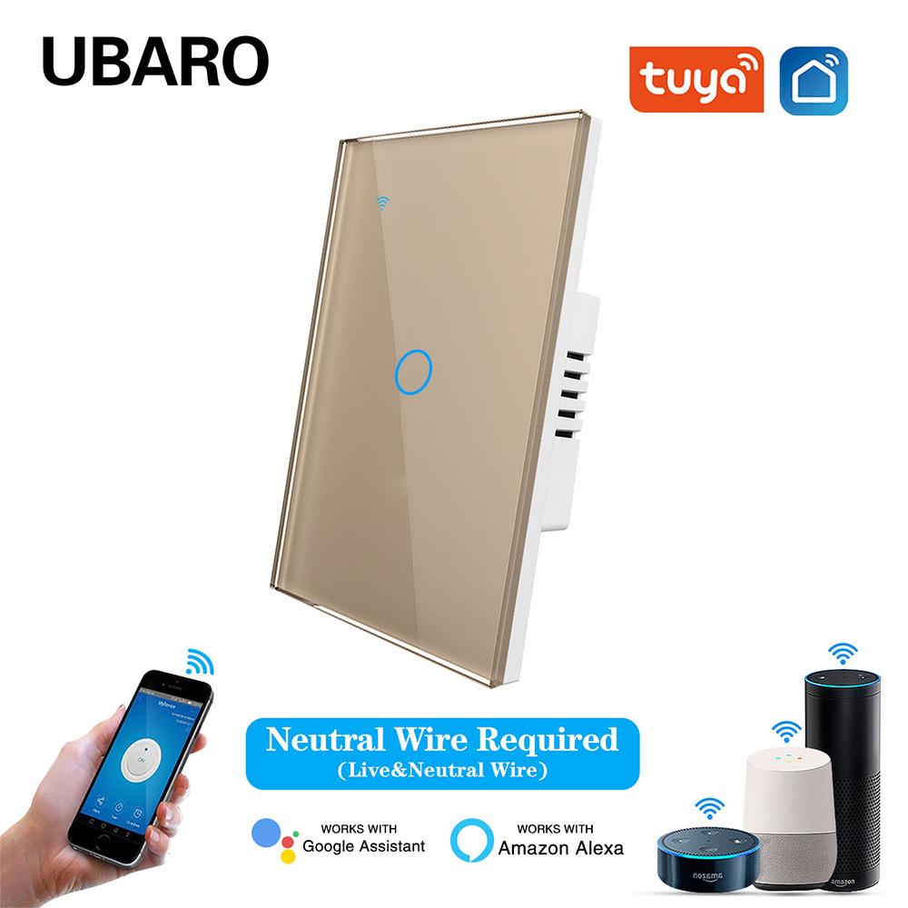 Type 118 Graffiti Smart WiFi Switch, Tempered Glass, Alexa Compatible, App Remote, Single Fire Version
