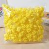 50/100/200Pcs 3.5cm Artificial Flower Foam PE Rose Heads DIY Valentine's Day Roses Wedding Candy Box Decoration Bride Accessory