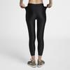 Nike Logo Print Slim Fit Long Workout Pants Women Bottoms Black 890334-010