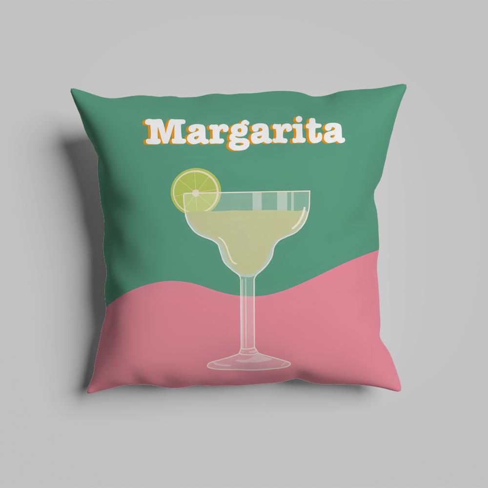 Pillow Case luxurious home office, sofa decorative Multi sized car seat cushions, pillowcases Margarita Cocktail Art