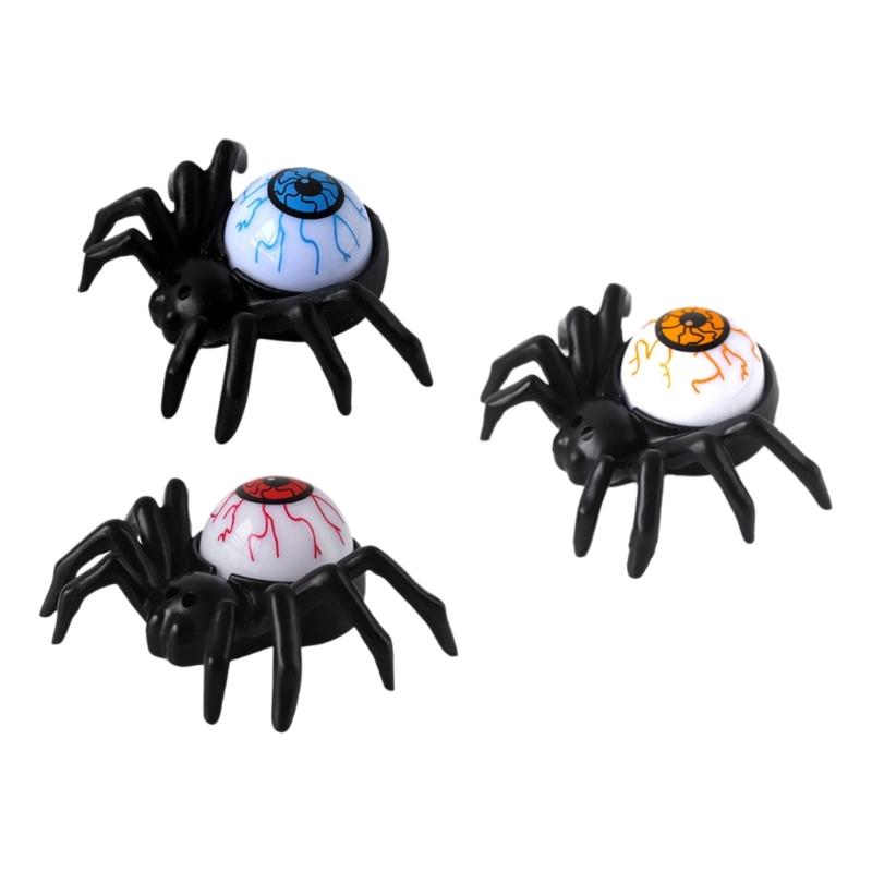 

Halloween Spiders Eyeball Accessory Distinctive Halloween Spiders Eyeball Light Decorations for Festival Celebration