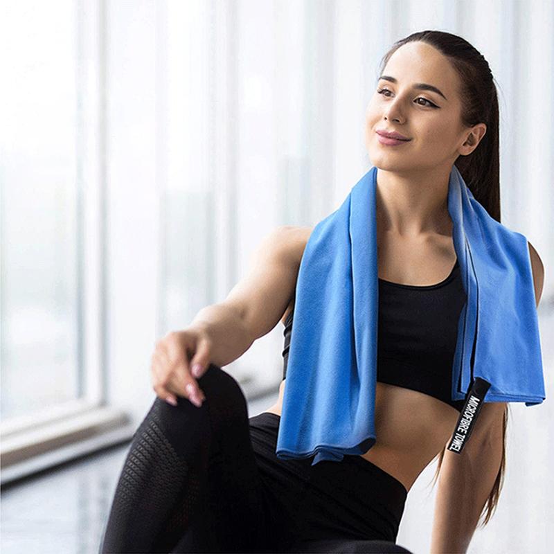 Quick-Drying Sports Towel 40X80Cm Multi-Color Swimming Gym Fitness Camping Running Beach Washcloth Towels