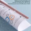 5Pc/Set A4 Transparent Folder Thickened Plastic Folder File Water-Repellent Test Paper Storage Bag Office Document Classification Bag