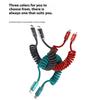 Fast Power Cable 120W USB C to Type C Spring Reinforced Body Anti Break Design Suitable for Mobile Devices Charging