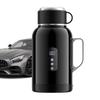Car Heating Electric Kettle 1500Ml 12/24V Stainless Steel Electric Heating Insulation Kettle Outdoor Camping Travel Kettle