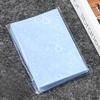 50pcs Macaron Color Photo Cover Frosted Double Layer Card Film Album Small Card Protection Case Idol Photo Card Case