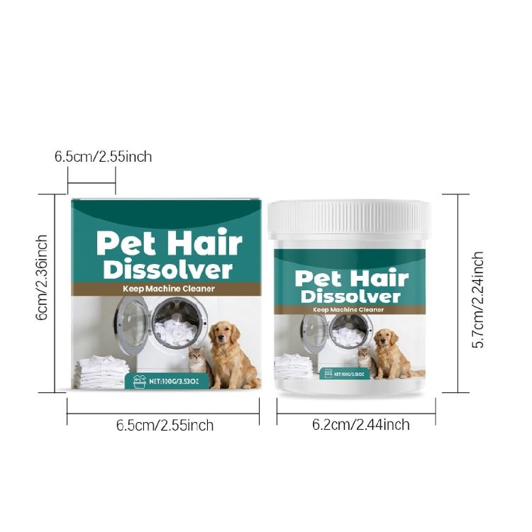 Fast Acting Pet Hair Dissolution Solution Safe For Washing Machines Removes Furs From Various Fabric Type