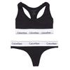 Calvin Klein Bra Panties Size MODERN COTTON (Calvin Klein) & Set, M, [Used]