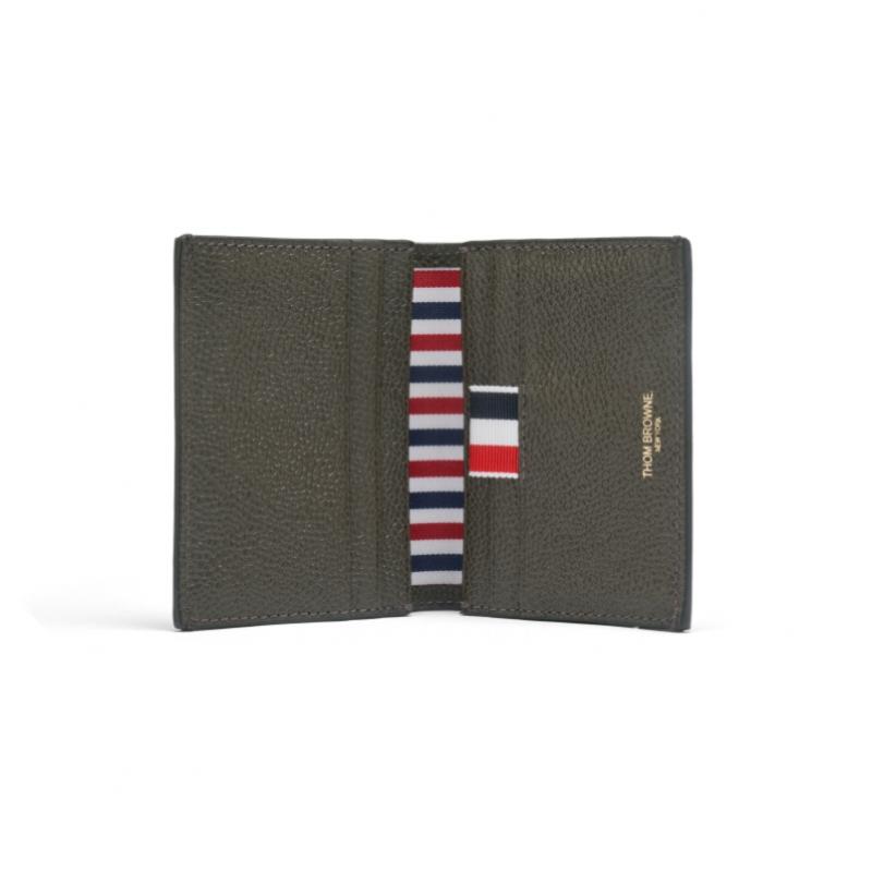 Thom Browne Kieselstruktur Drei Streifen Kartenetui Maw021l 00198 206
