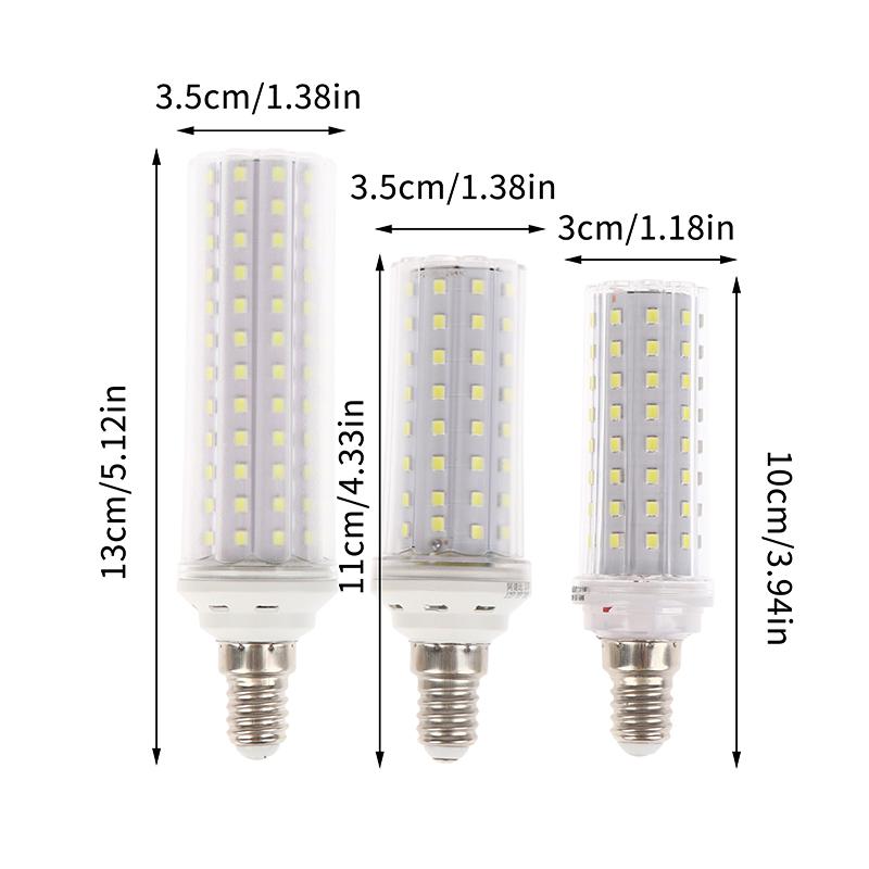 E27 E14 18W 20W 30W Led Lamp Corn Bulb Ac85-265V No Flicker 2835 Smd Led Candle Bulb Corn Lamp Light Bulbs Home Light