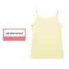 Girls' Stretchy Spaghetti Strap Vest - Summer Korean Style, Combed Cotton, Class A Kidswear