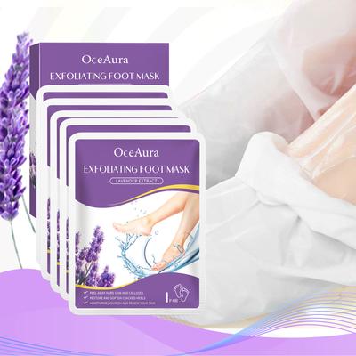 5 PAIRS Lavender Foot Mask Foot Care Gentle Moisturizing Moisturizing Skin Exfoliating Disposable Foot Mask
