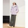 IEF Women's Korean Style Waist-Cinching Down Jacket