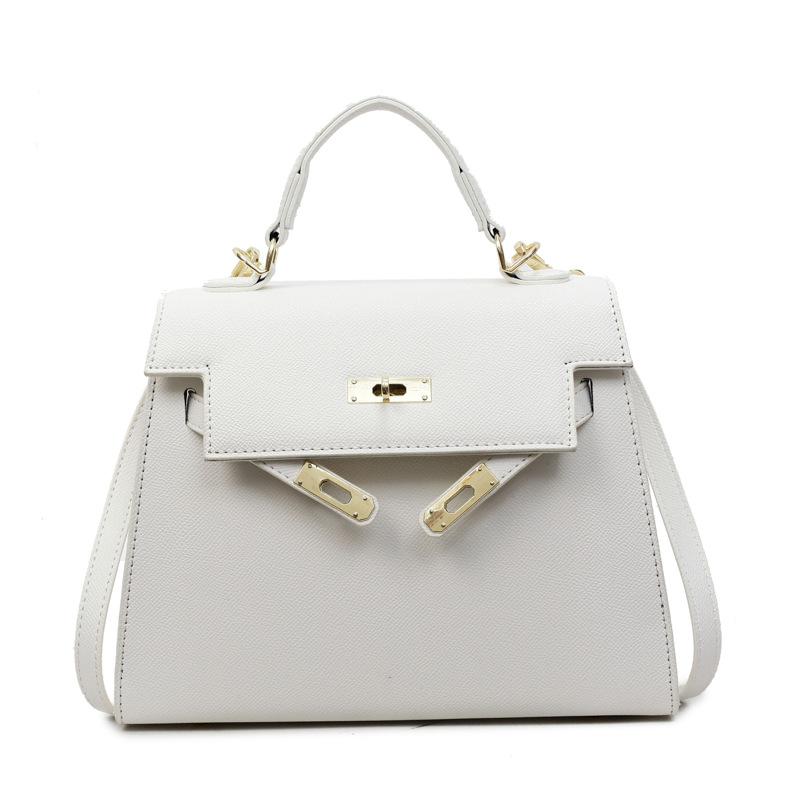 New messenger bag women's bag premium texture palm pattern Kelly bag fashionable portable shoulder bag