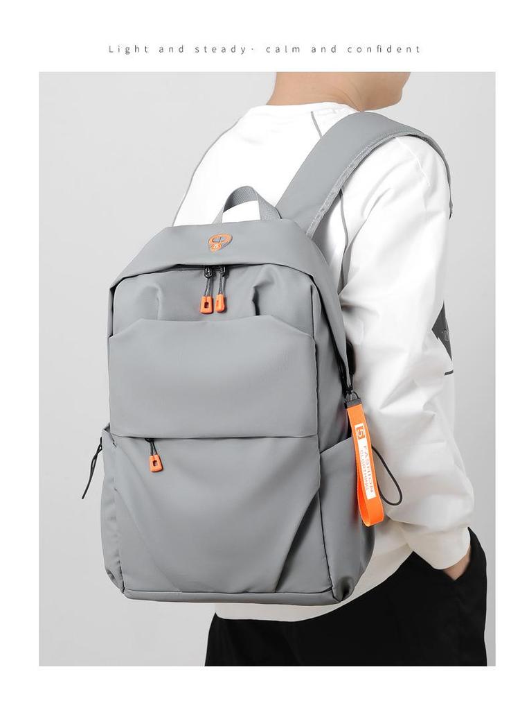 Men's Large Capacity Waterproof Laptop Backpack for Business Travel and Students