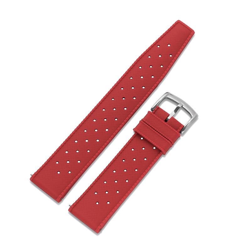 Classics Tropical Silicone Strap 20mm 22mm Watch Band for Seiko for Oris Watch Replacement Watch Bracelet Men Lady Wrist Belt