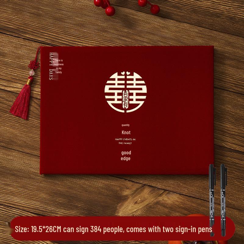 Wedding Gift Money Ledger & Sign-in Book
