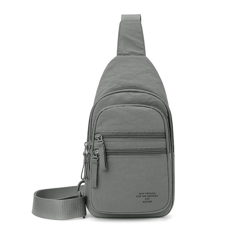Men's Chest Bag Outdoor Commuter Multi-Layer Crossbody Bag