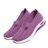 2025 Summer One-pedal Fly-woven Women's Shoes Soft-soled Versatile Mother Shoes Hollow Breathable Women's Shoes Casual Shoes Walking