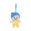 Inside Character Out Plush Keychain Cartoon Backpack Pendant Cute Gift Kids