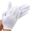 Hongyifei White Cotton Ceremonial & Work Gloves (12 Pairs)