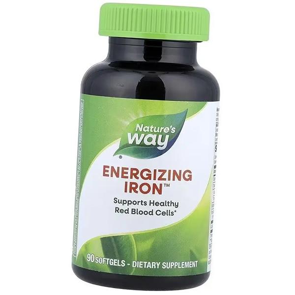 Железо энергетическое, Energizing Iron, Nature's Way  90гелкапс (36344157)