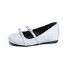 2025 new women's shoes summer outer wear small inner height increase platform single shoes women's summer versatile high-end temperament shoes