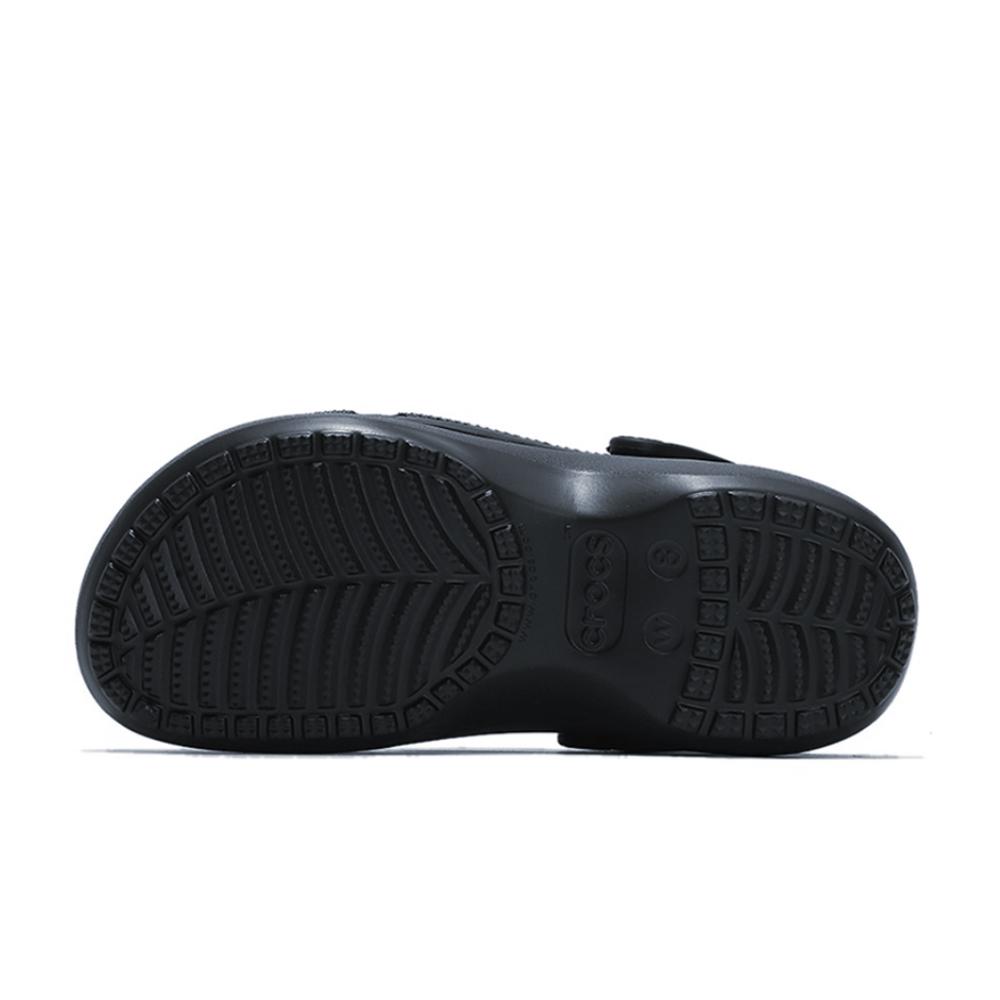 Crocs Classic Platform Clog Green Mountain Ink Camellia Simple and Versatile Cloud Fashion Trend Casual Hole Shoes Women's Black