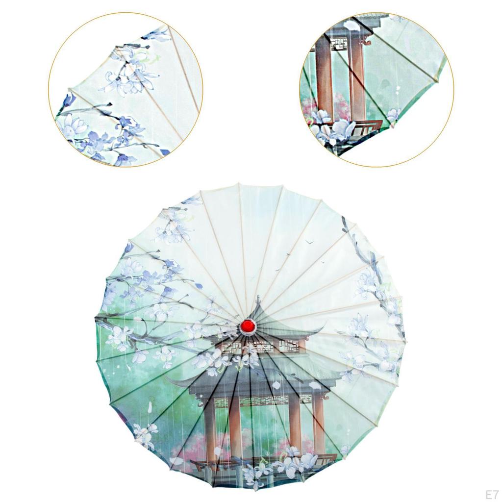 Chinese Oil Paper Umbrella, Parasol for Dance Party Girl Props