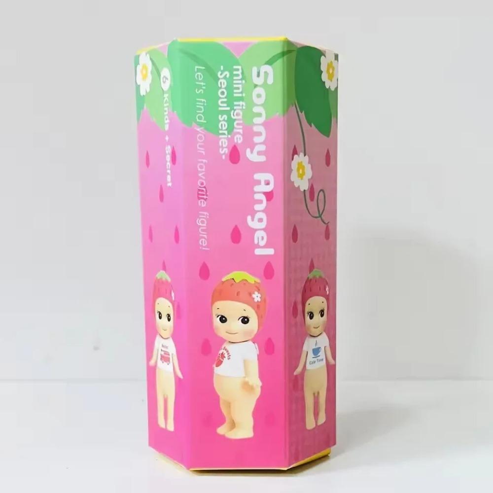 

Случайная 1 шт. Sonny Angel Blind Box Серия Сеул Аниме Фигурки Украшения Клубничные Куклы Фанаты Дети Рождественские Подарки на День Рождения