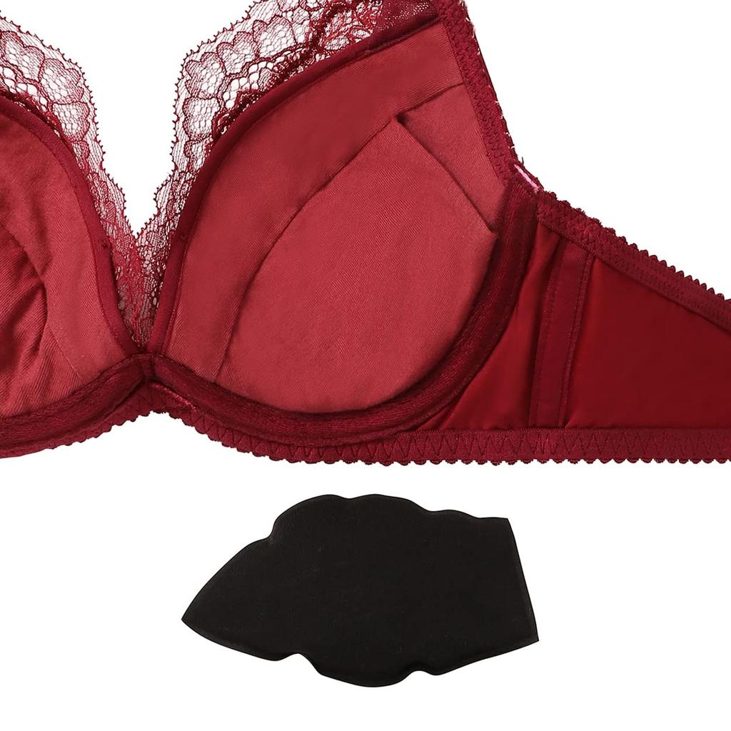 Style by Triumph Dream Deep M021 B70 Amo's Bra, V, Ballerina's Dream, Women's, (Purple),