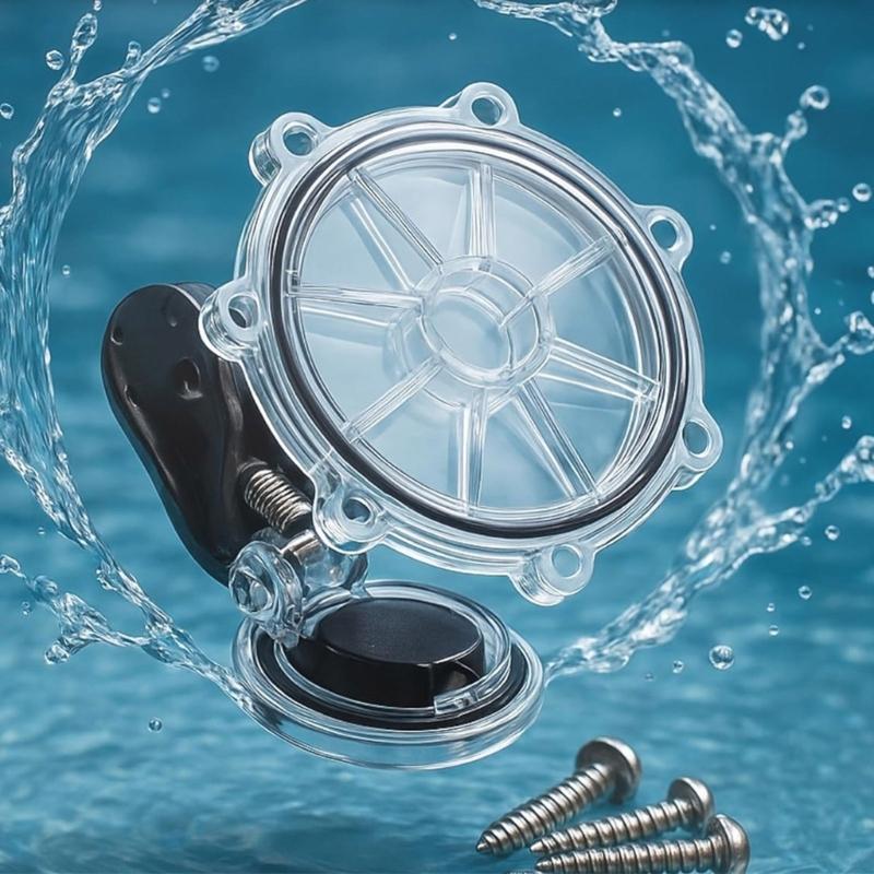 Plastic Pool Pump Check Valves Cover Replacement Part Pools Repair Supplies Plastic Texture Suitable for 263042 Model