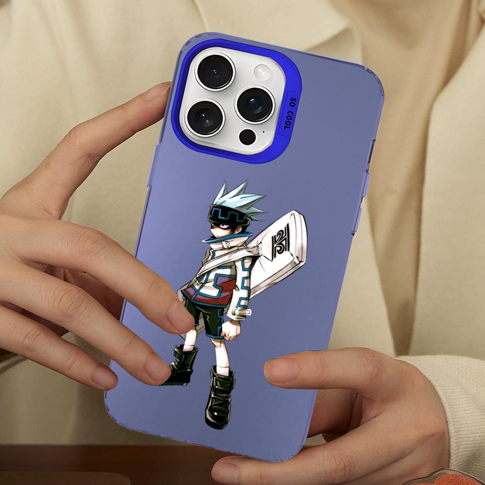 Shaman King Phone Case For IPhone 16 15 14 13 12 11 Pro Max X XR XSMAX 8 7 Plus Matte Shockproof Back Cover