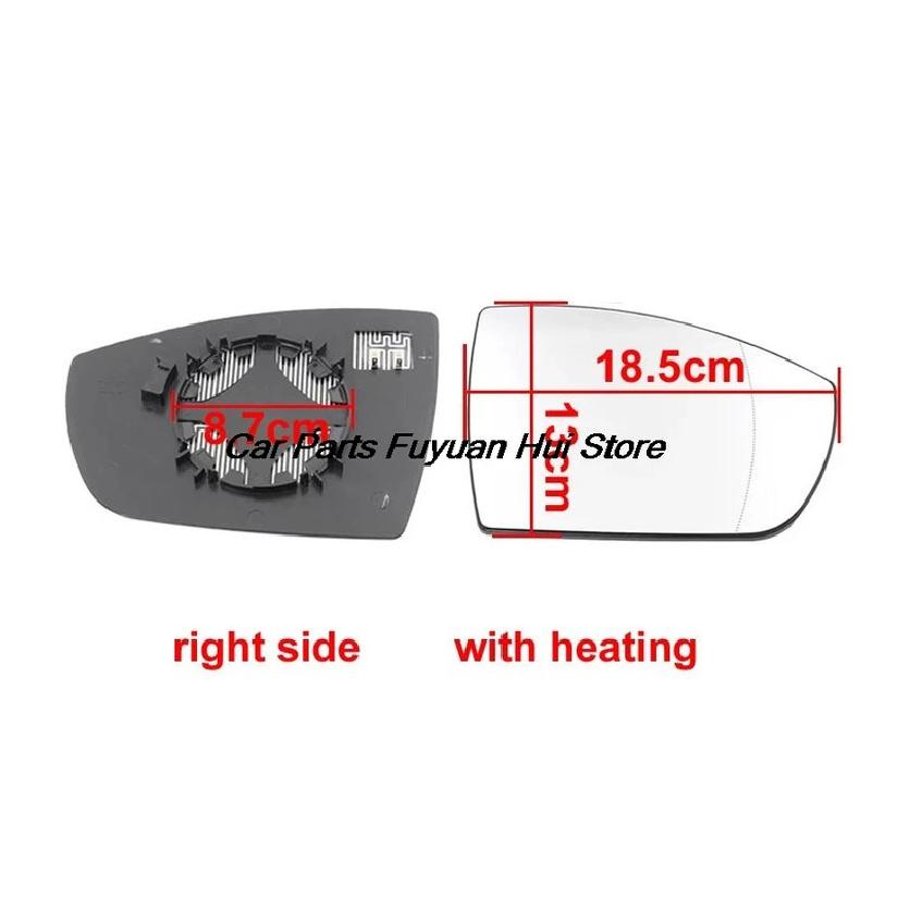 Car Mirrors For Ford Ecosport 2013 -  Car Accessories Exterior Mirrors Reflective Glass Lens Rearview Mirror Lenses
