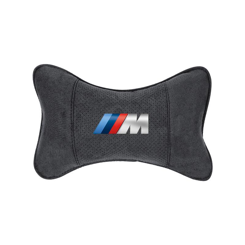 Samochodowy zamszowy zagłówek podpora karku Akcesoria do siedzeń samochodowych Dla BMW E46 E90 E60 F30 F10 E39 i3 i4 X1 X2 X3 X5 X4 X6 X7 M3 M4 M5 G30 i7