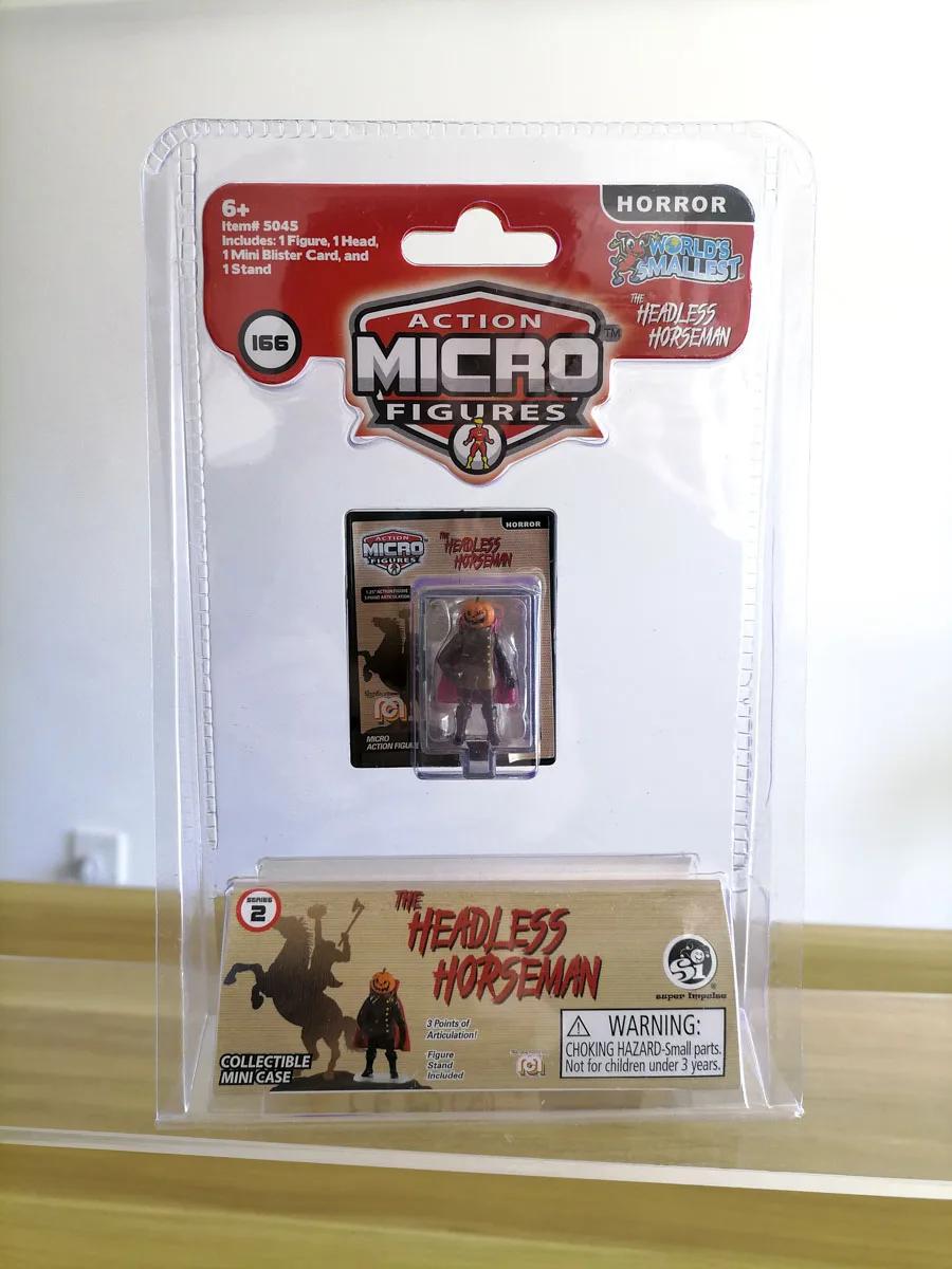 

Miniature Toy Micro Action Figure HORROR Durahan Egyptian Mummy Headless Horseman The Fly Mini Figurines Collection Model Gift