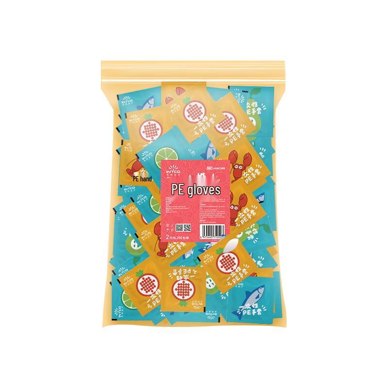 INTCO Disposable Food Grade PE Gloves