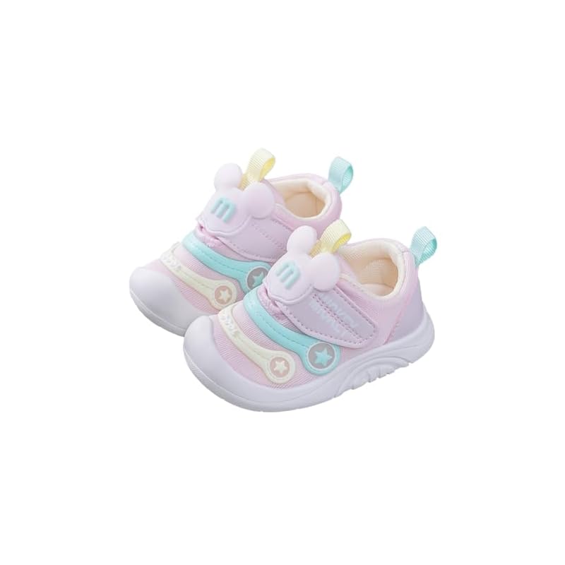 [HAYAHARU] Baby Shoes Kids Sneakers Athletic Shoes Foot Care Lightweight Wide Fit First Shoes Boys Girls Foot-Friendly Easy to Wear for Preschool