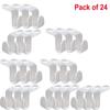 6/12/24pcs Plastic Closet Organizer Wardrobe Space Saving Hooks Hanger Connector Buckle
