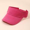 Open Top Hat for Men and Women, Summer Versatile Brimless Baseball Cap, Trendy Korean Style Outdoor Sports Sun Protection Hat