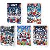 Kraví adventní kalendář 2025 24 dní odpočítávací kalendář do Vánoc s 2D akrylovými závěsnými ozdobami skotské vysočinské krávy Roztomilý kraví přívěsek na vánoční stromeček