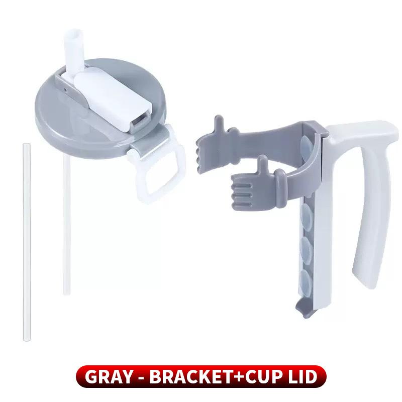 

Soda Can Lids with Straw Anti-Spill Silicone Can Covers Reusable Drink Can Lids and Holders for Beer Soda Cans сірий