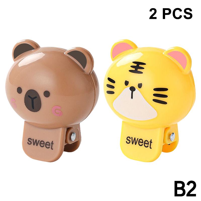 1/2/4Pcs Animals Toothbrush Head Cover Clips Capibara Portable Electric Toothbrush Dustproof Head Protector Cap Household Travel